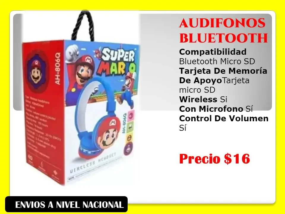 Audífonos bluetooth para niño 4