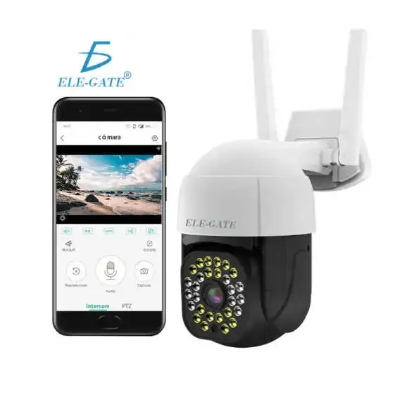 Camara Wifi 3Mp Ip Exteriores Inalámbrico Visión Nocturna 