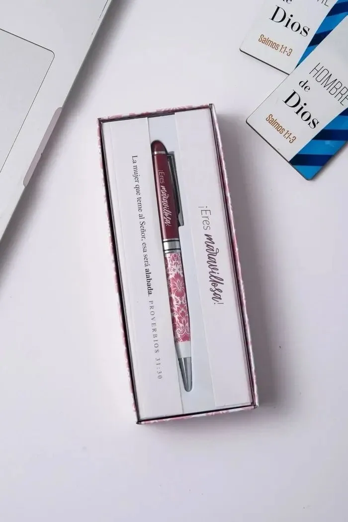 Boligrafo de lujo en caja de regalo Eres maravillosa