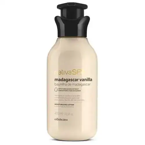 Nativa SPA Vainilla De Madagascar Loción Hidratante Corporal, 400ml