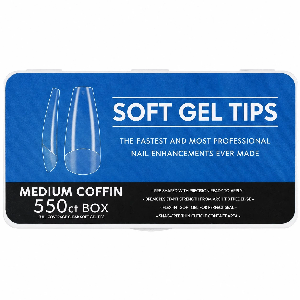 TIPS SOFTGEL COFFIN M KS