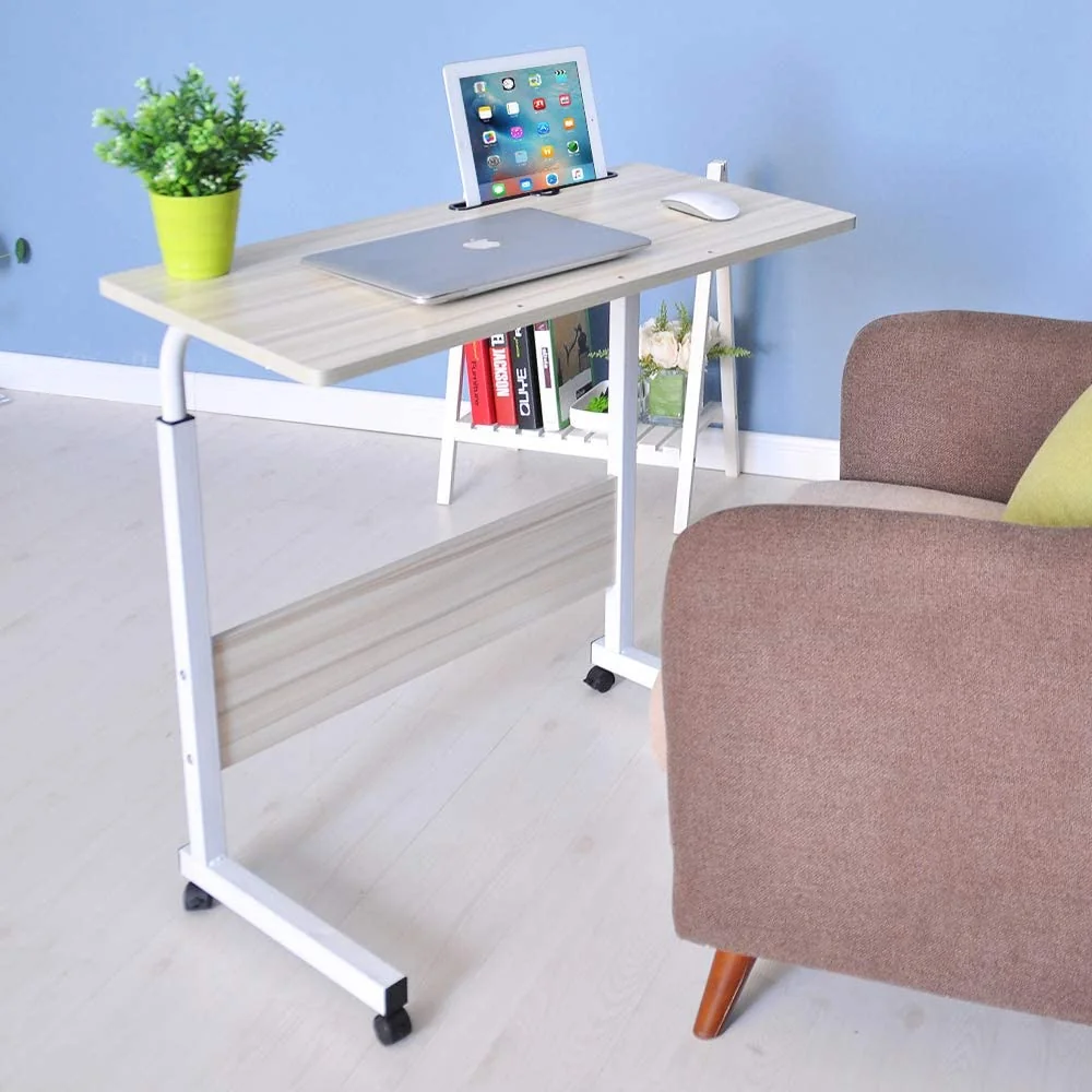 Escritorio Portatil ajustable Con Rodachines 4