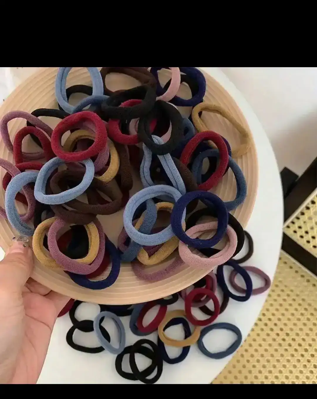 Ligas elasticas coloridas 
