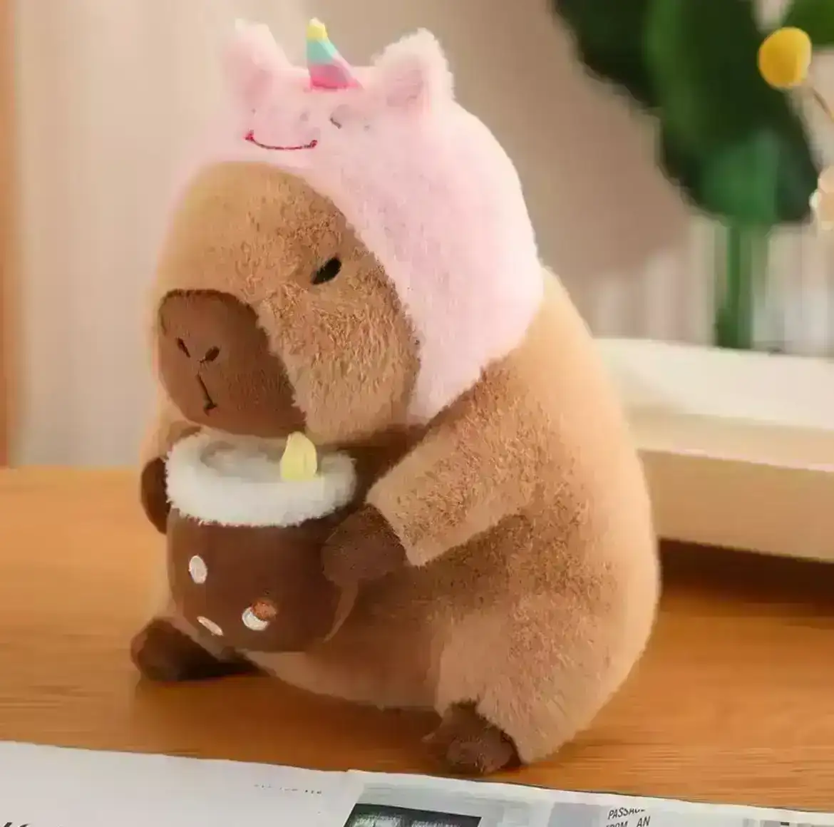 Capibara unicornio 