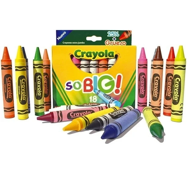 crayolas big 18 colores 