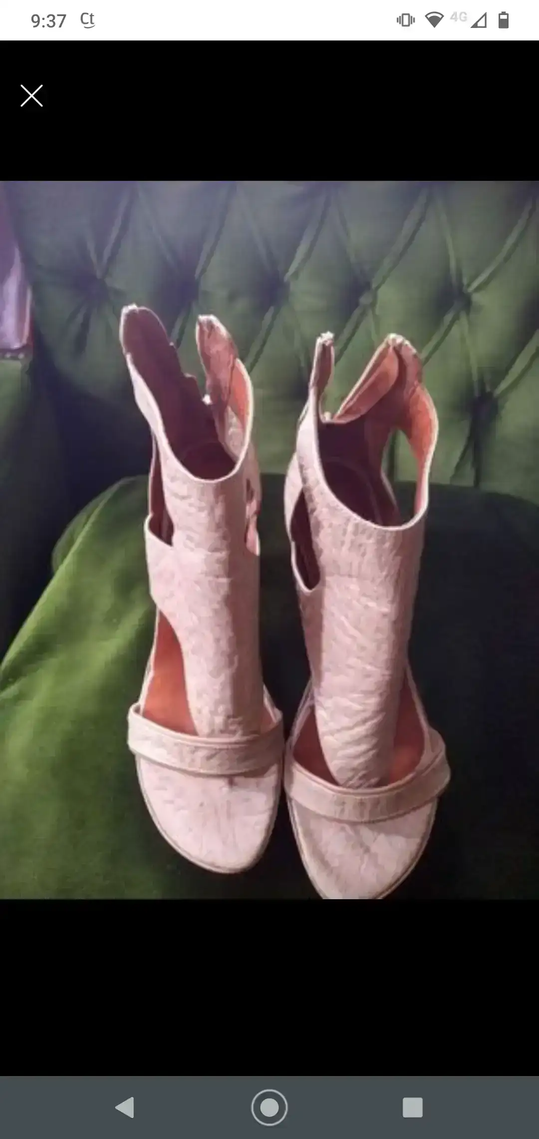 Botinetas de cuero 38 