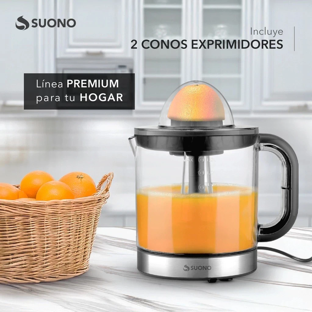 Exprimidor de Jugos Suono Pico Vertedor 1.2L 2