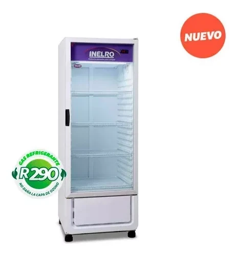 Exhibidor INELRO Vertical MT-14 390Lts. Blanco