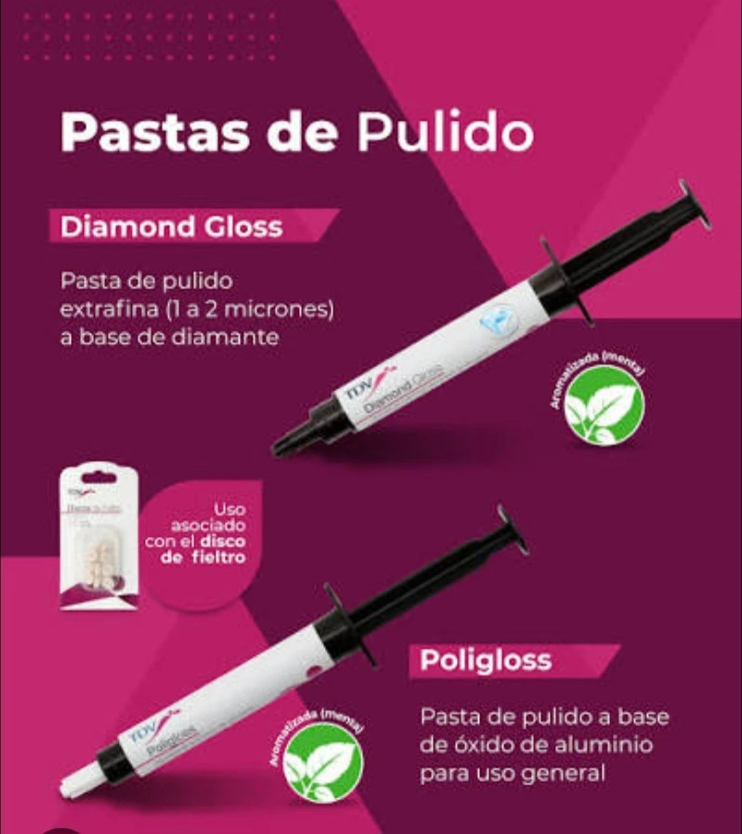 DIAMOND GLOSS PASTA P/PULIR ALTO BRILLO 2GR. - TDV 2