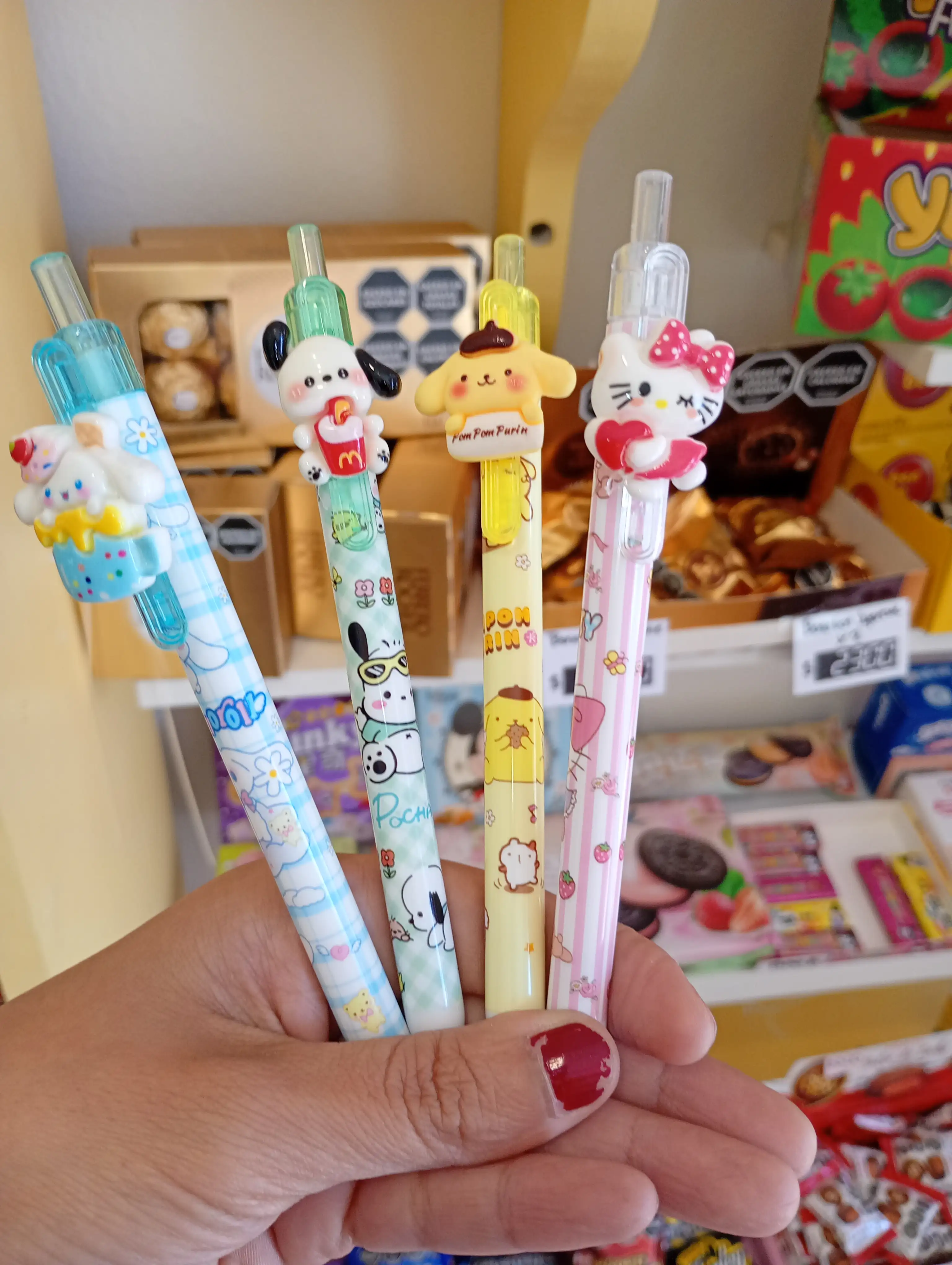 Bolígrafos Sanrio