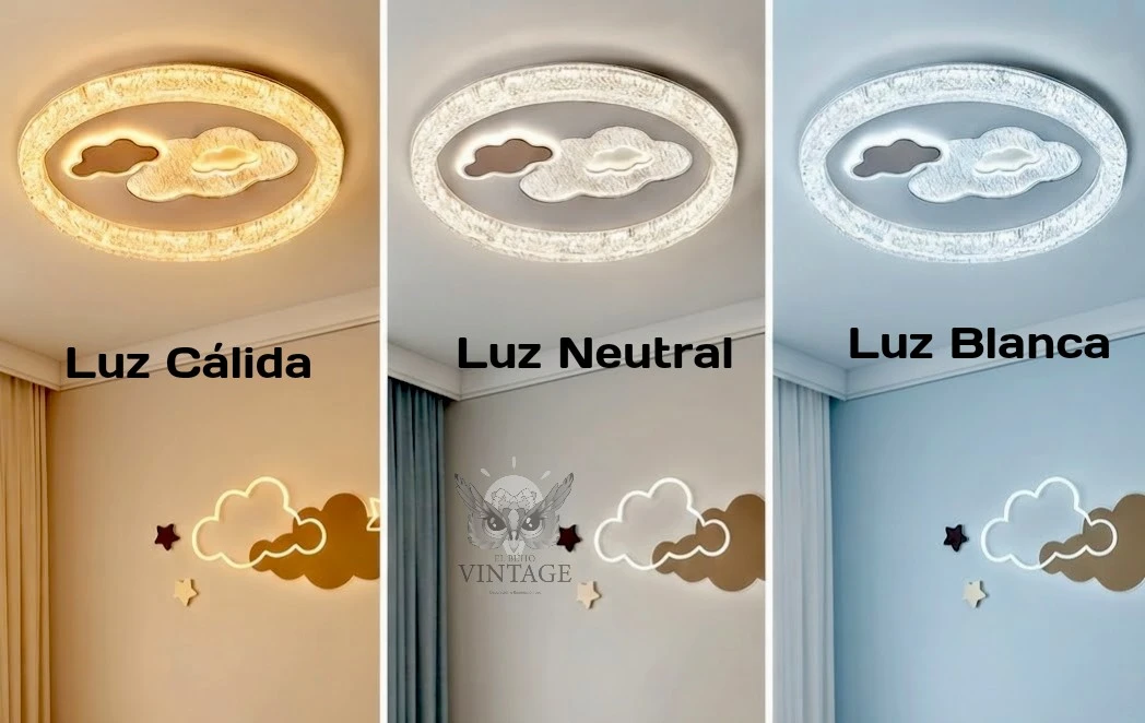 PLAFÓN LED TIPO NUBE  3