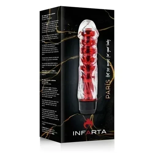 Vibrador Con Funda Paris NEGRO