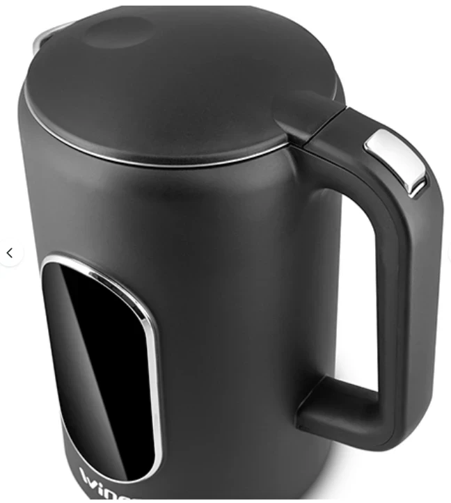 PAVA ELECTRICA DIGITAL TACTIL 1.7LTS  WINCO NEGRA 2