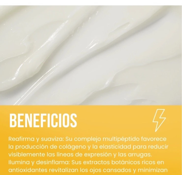 Crema para contorno de ojos beauty creations 4