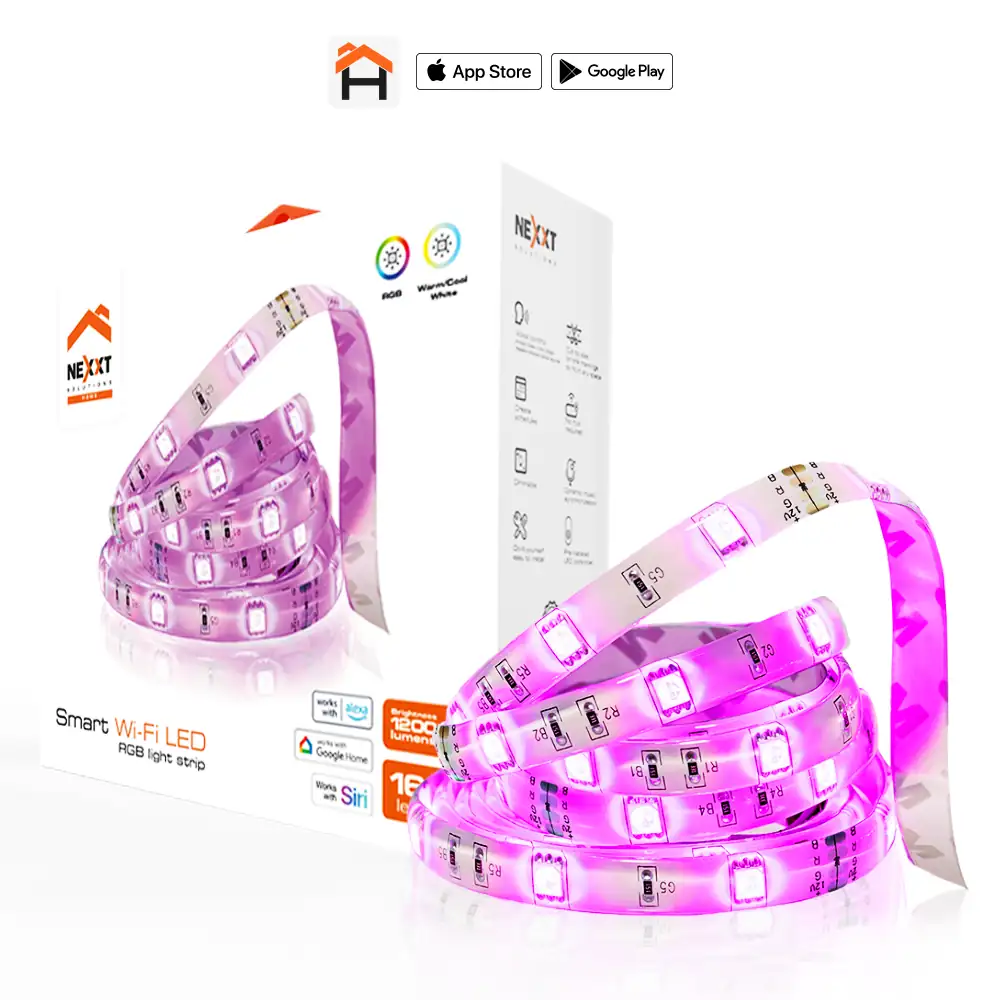 Kit de cinta de luces LED inteligente de 5m