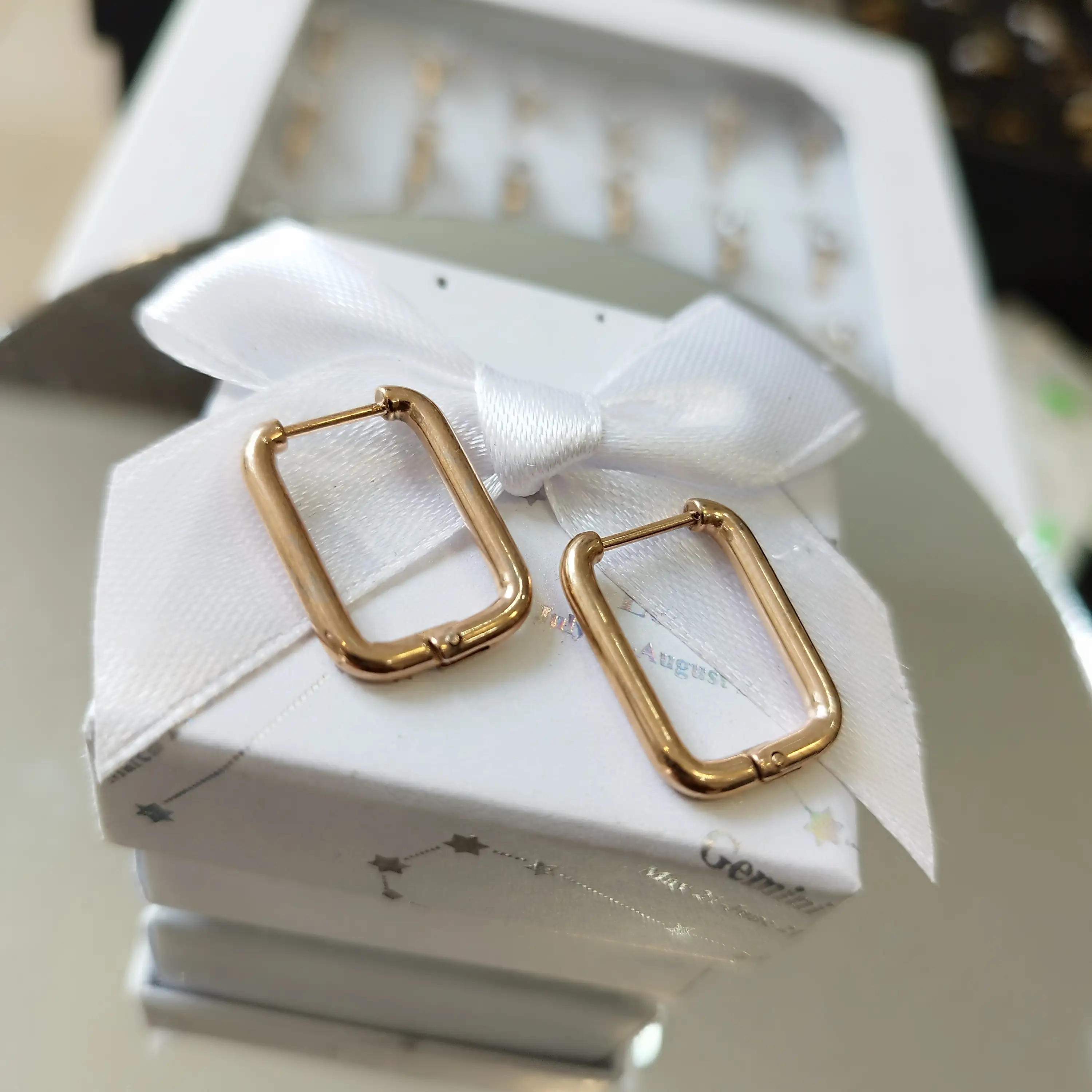 Cubano Rectangular Oro Rose