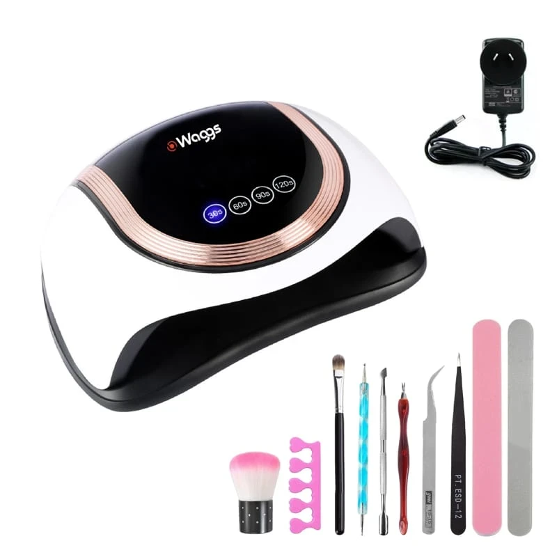 CABINA DE UÑAS WAGGS 60 LEDS
