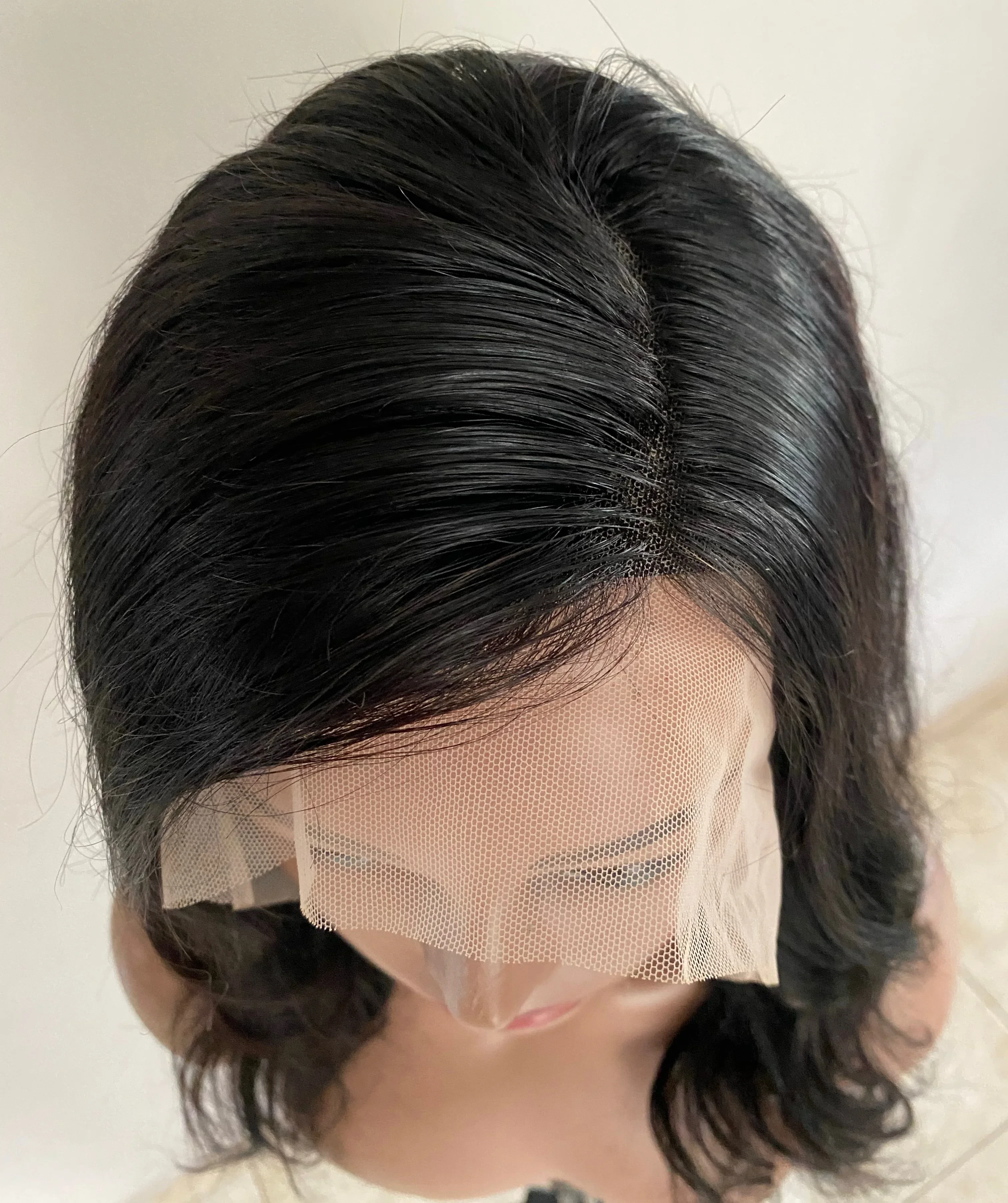 Peluca 16”, frontal lace 13x4,  150% densidad  6