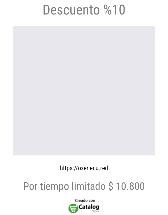 Descuento %10