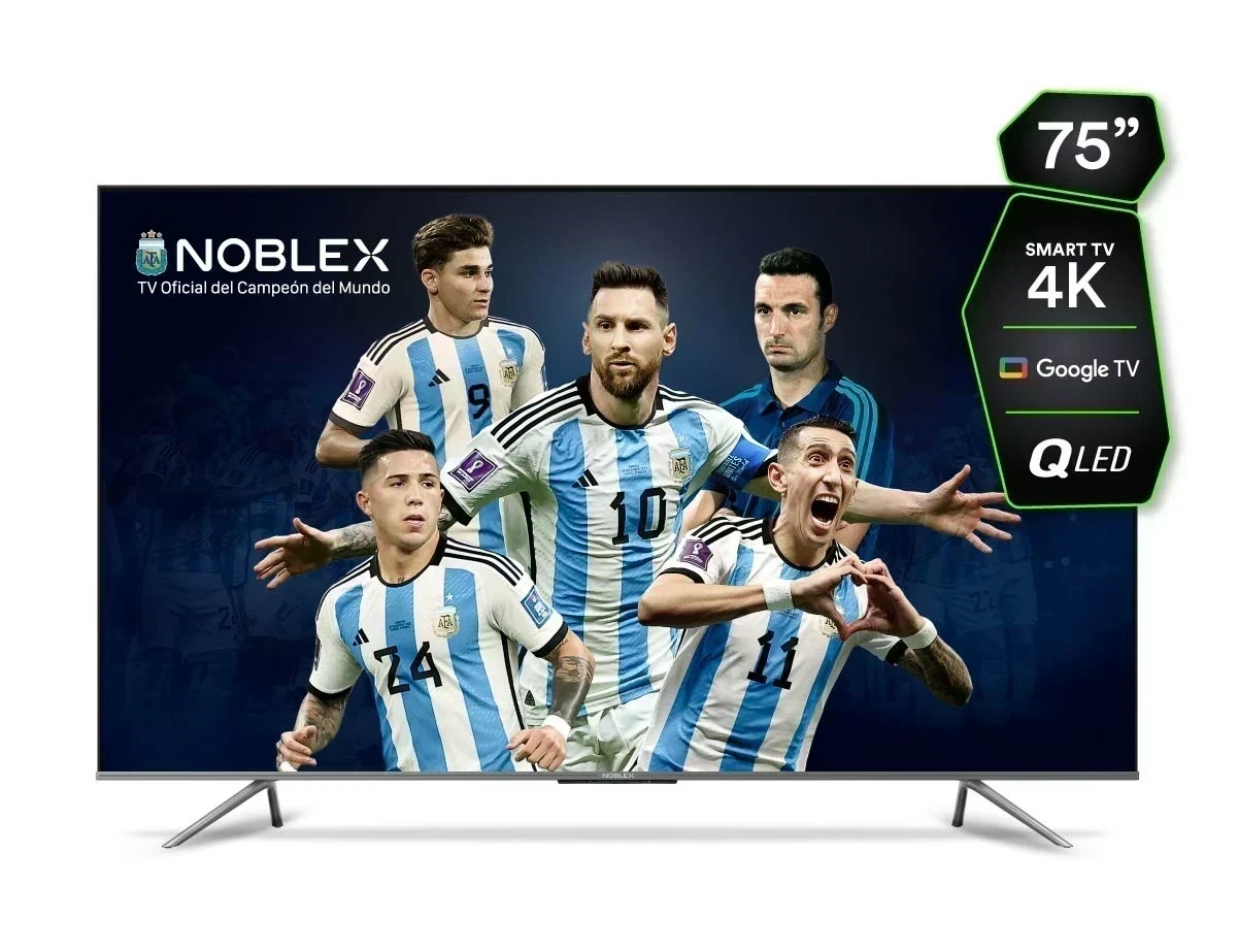 SMART TV NOBLEX 75" UHD 4K LED 8X SERIES