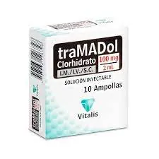 TRAMADOL 100 MG X 10 AMP VITALIS