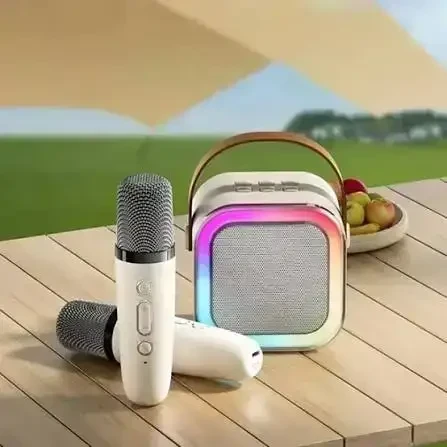 BOCINA PORTÁTIL MINI KARAOKE 🎤 3
