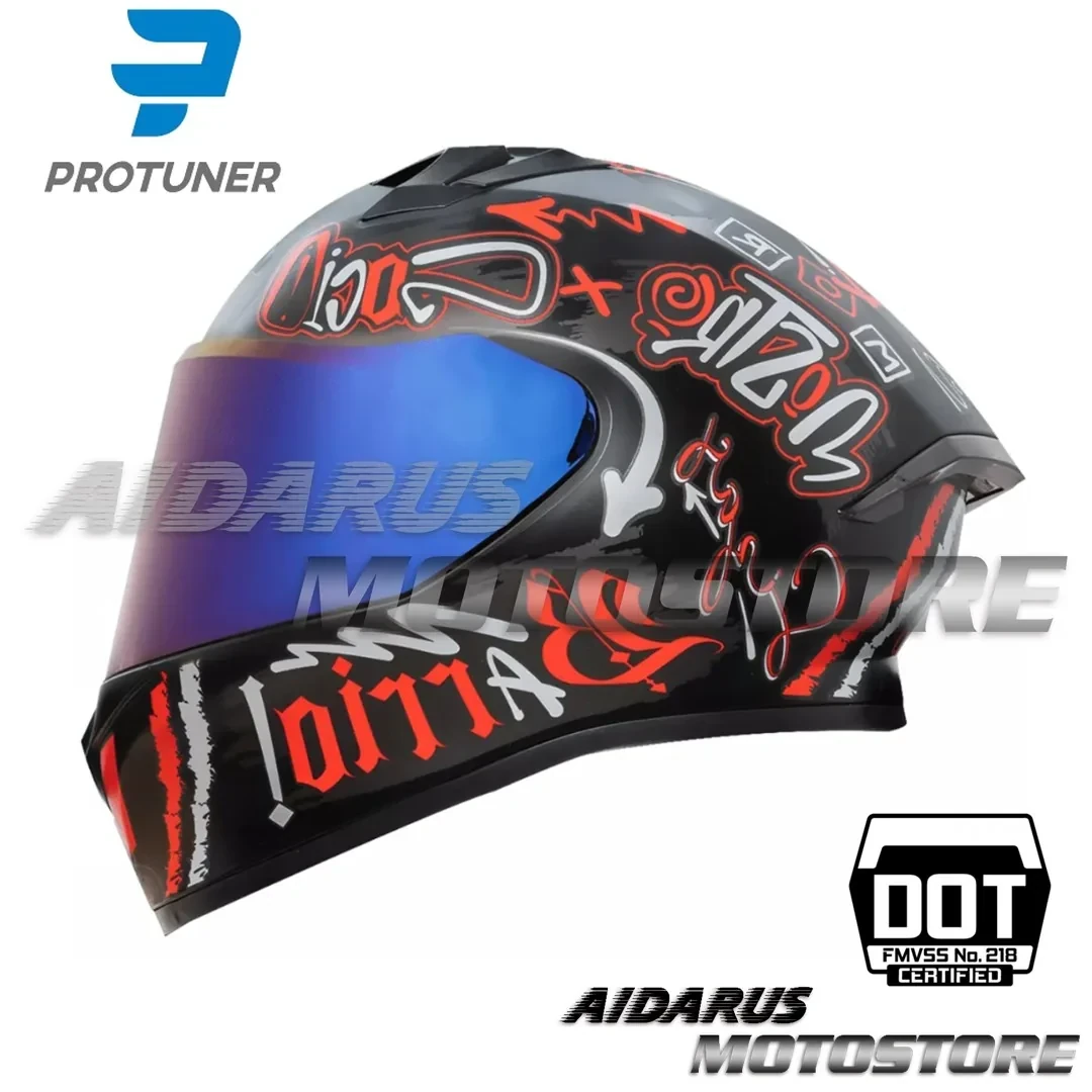 CASCO PROTUNER BARRIO 503 DISEÑO MATE