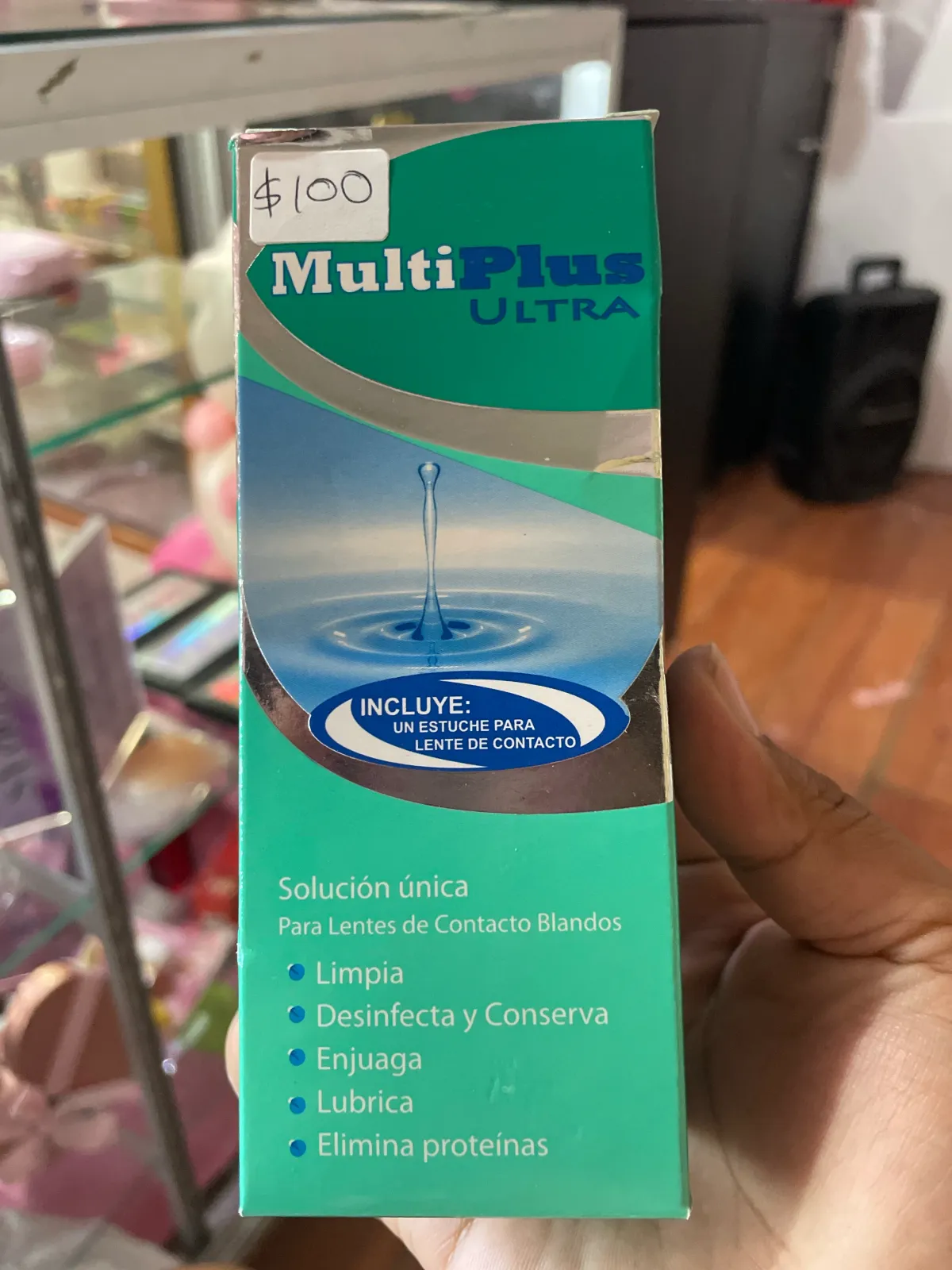 Solucion 120ml con estuche