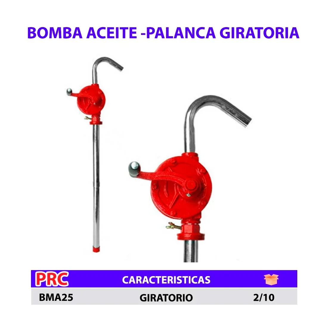 BOMBA ACEITE Palanca Giratoria ECO 
