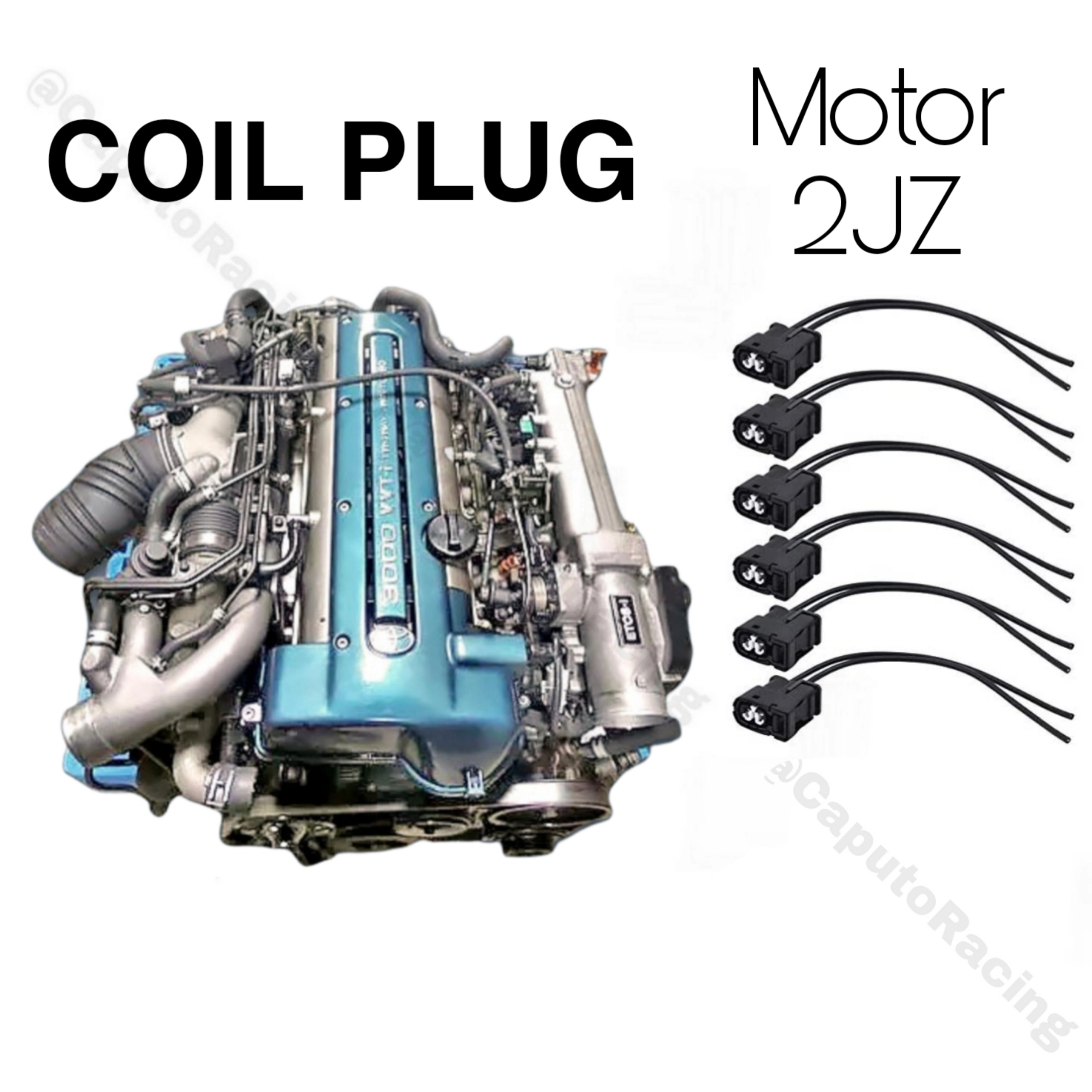 COIL PLUG MOTOR 2JZ/1JZ TOYOTA
