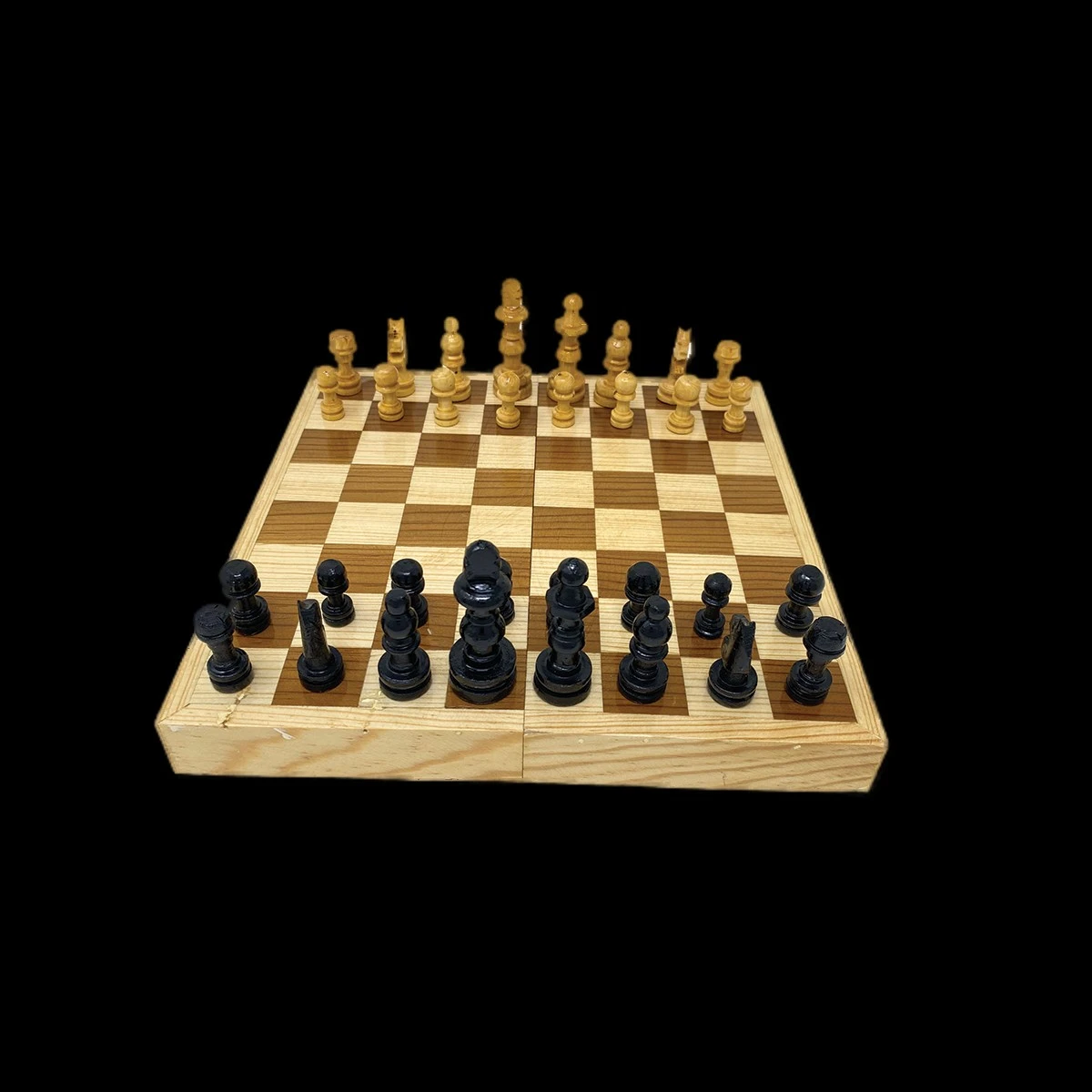 ajedrez  de madera 20x20 3