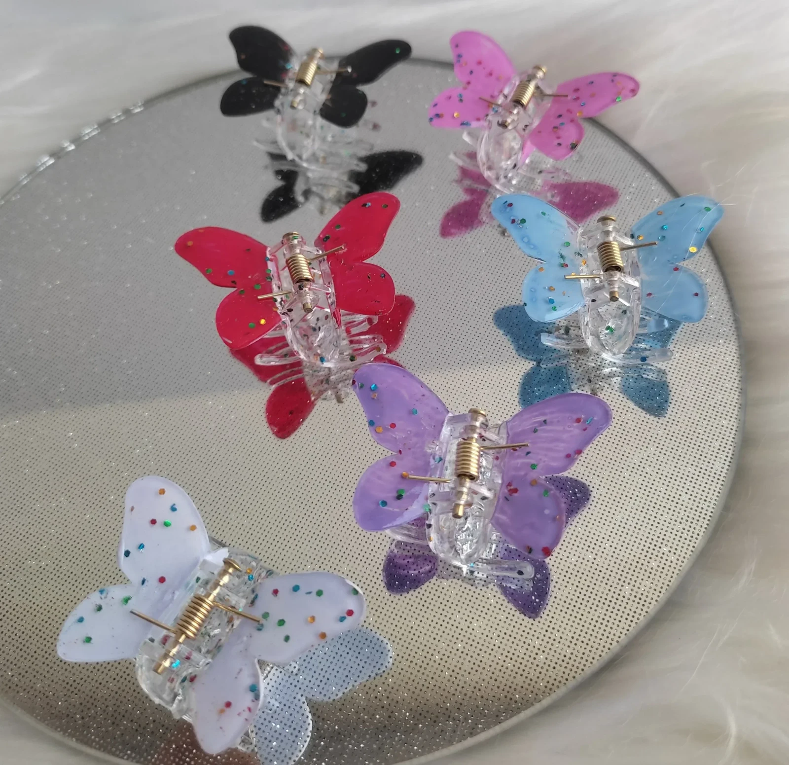 Gancho mariposa mini candy