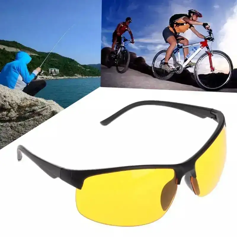 Lentes deportivos de noche