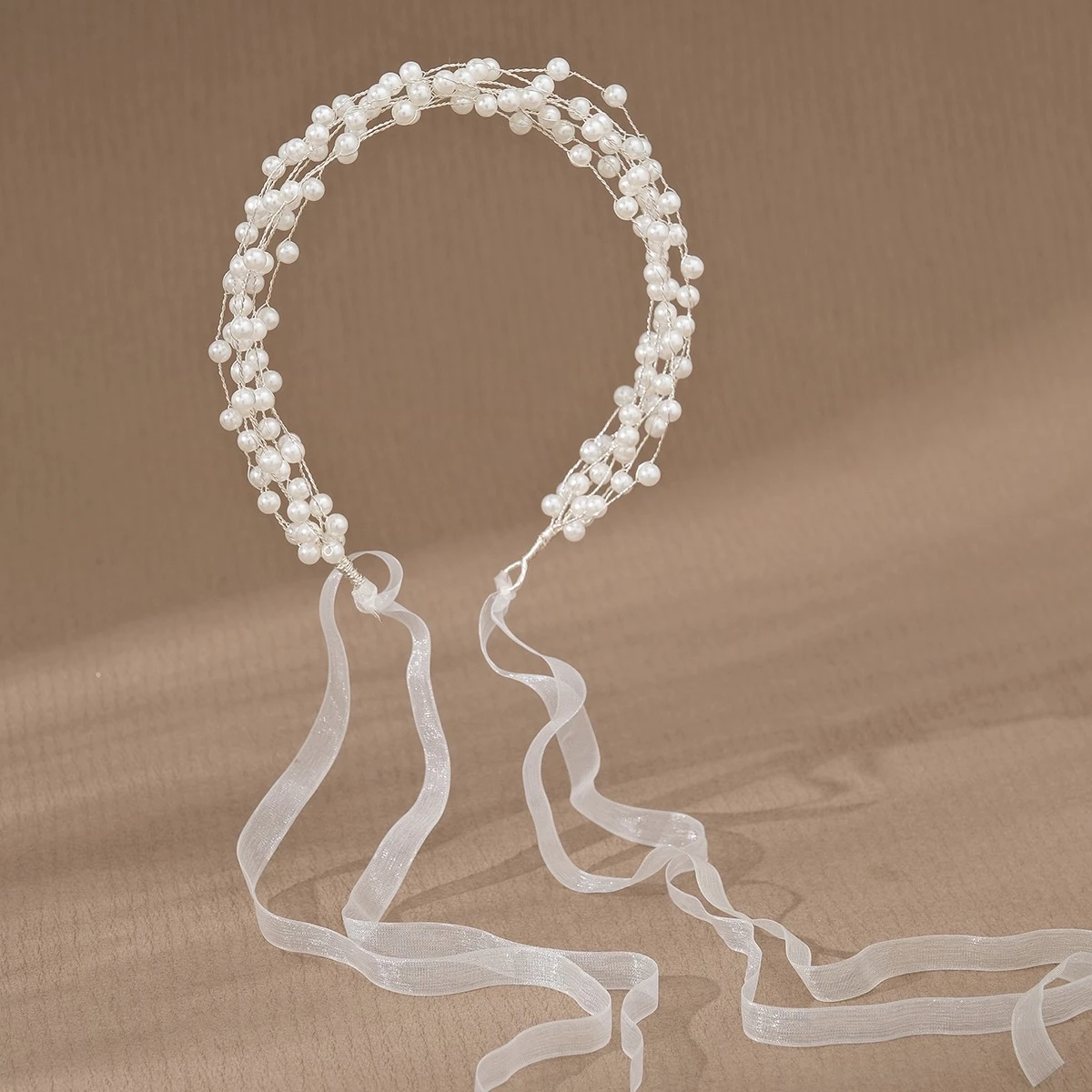 TIARA DE PERLAS ELEGANTES  4