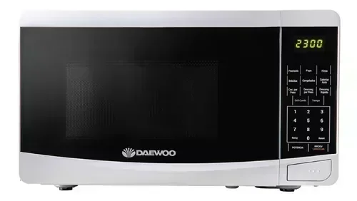 Microondas Daewoo Digital D223dg 23 Litros Blanco