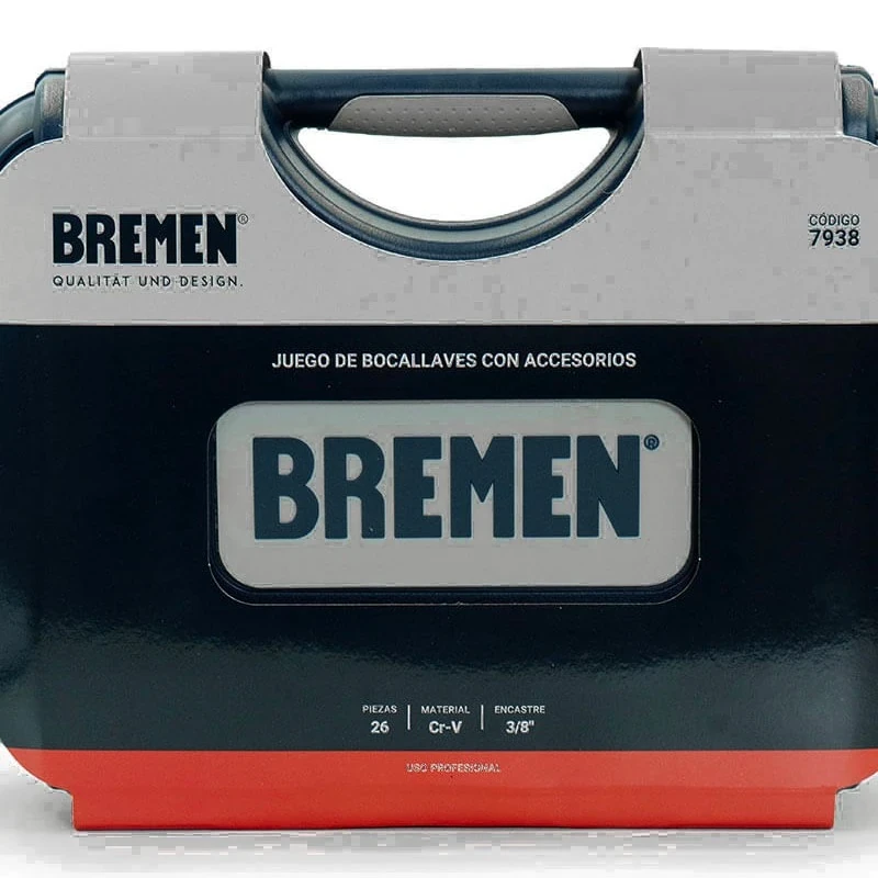 CAJA DE TUBOS ENCASTRE 3/8 BREMEN  3