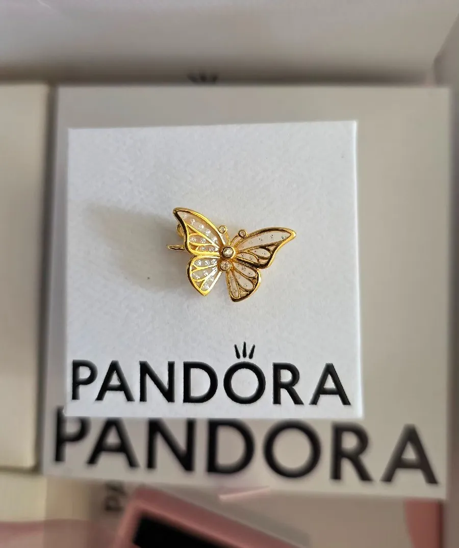 PANDORA 14k Gold Oversized Butterfly Openwork