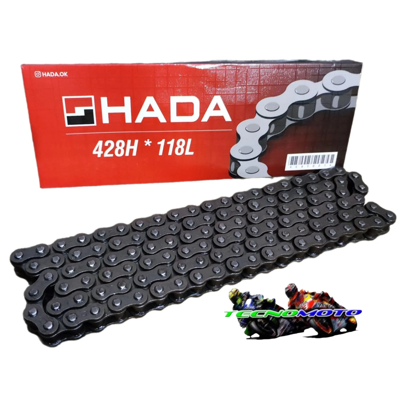 CADENA TRANSMISION 428H X 118 [HADA] -44166