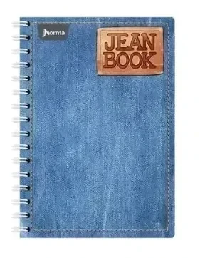 Cuaderno francés blanco jeanbook 100 hojas espiral  