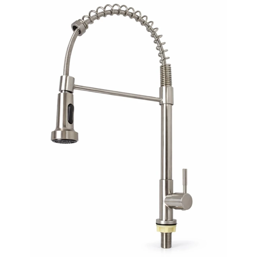 Canilla de Acero Inox Cocina/Mesada/360º 2