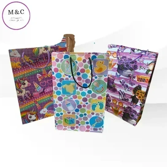Bolsa de regalo, mediana