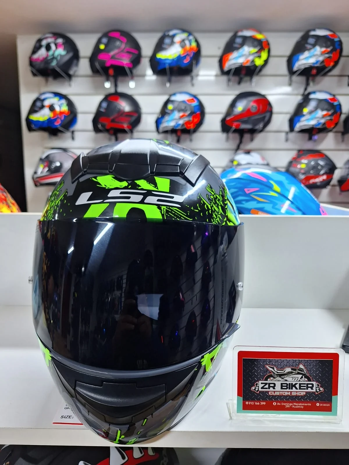 CASCO LS2 VISOR AHUMADO  2