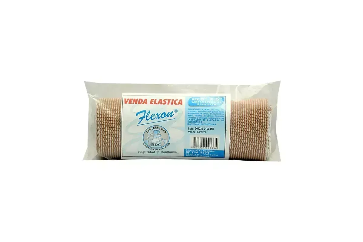 VENDA ELASTICA PIEL 5X5 FLEXON