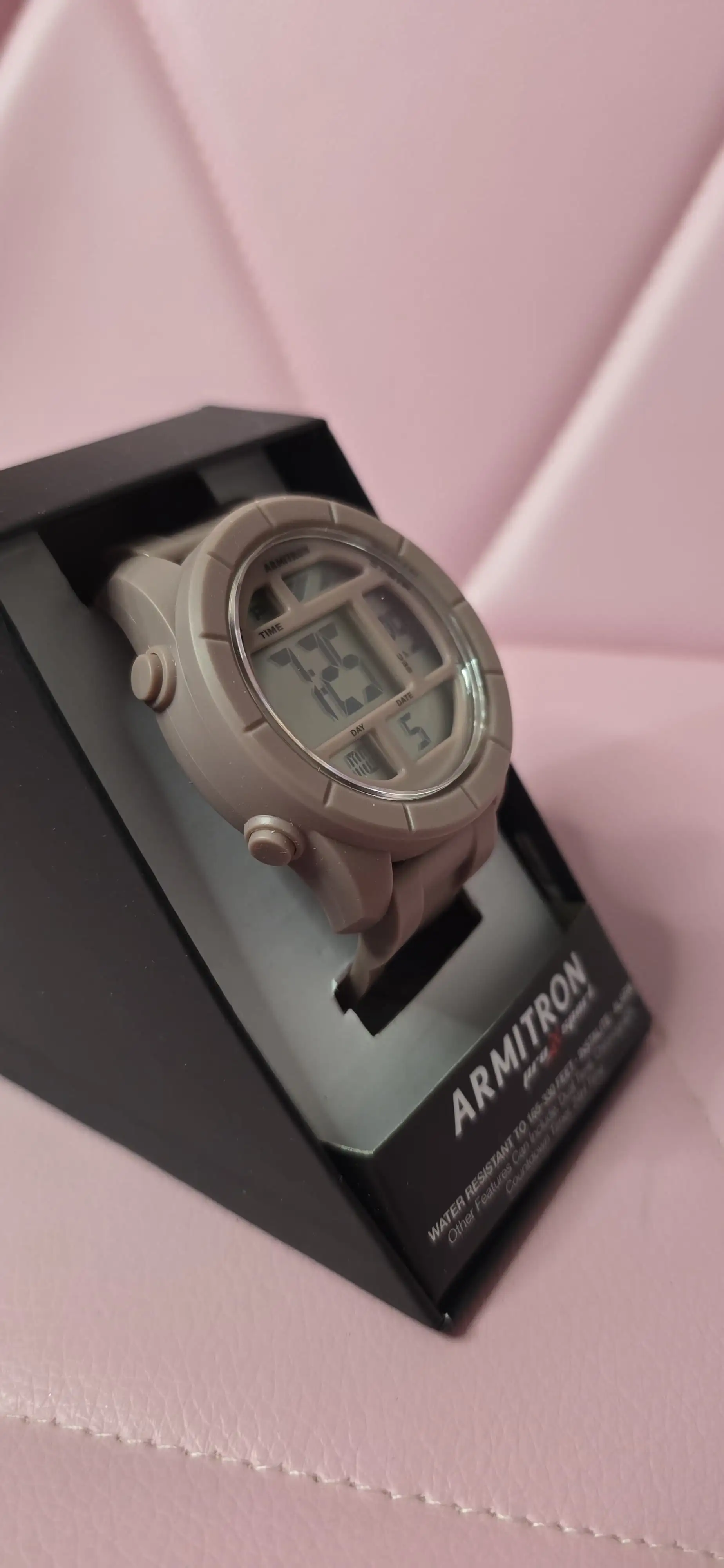 Armitron pro sport pink watch  2