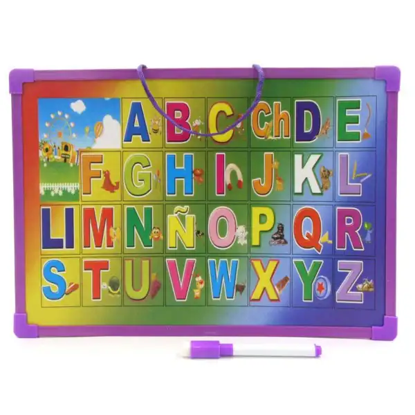 PIZARRA DIDÁCTICA CON DISEÑOS INFANTIL Y ABECEDARIO  4