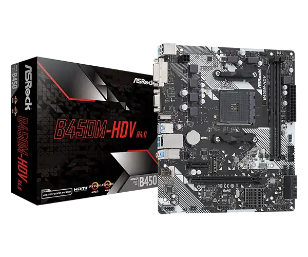 ASRock B450M-HDV R4.0