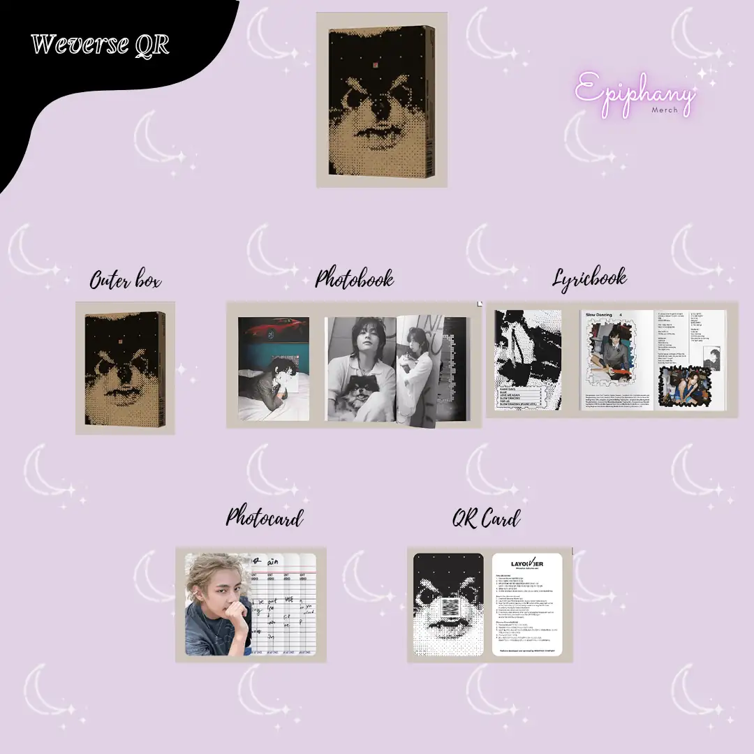 Álbum Layover Weverse QR 2