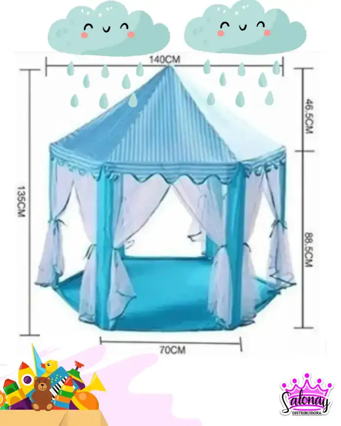 CARPA CASTILLO AZUL