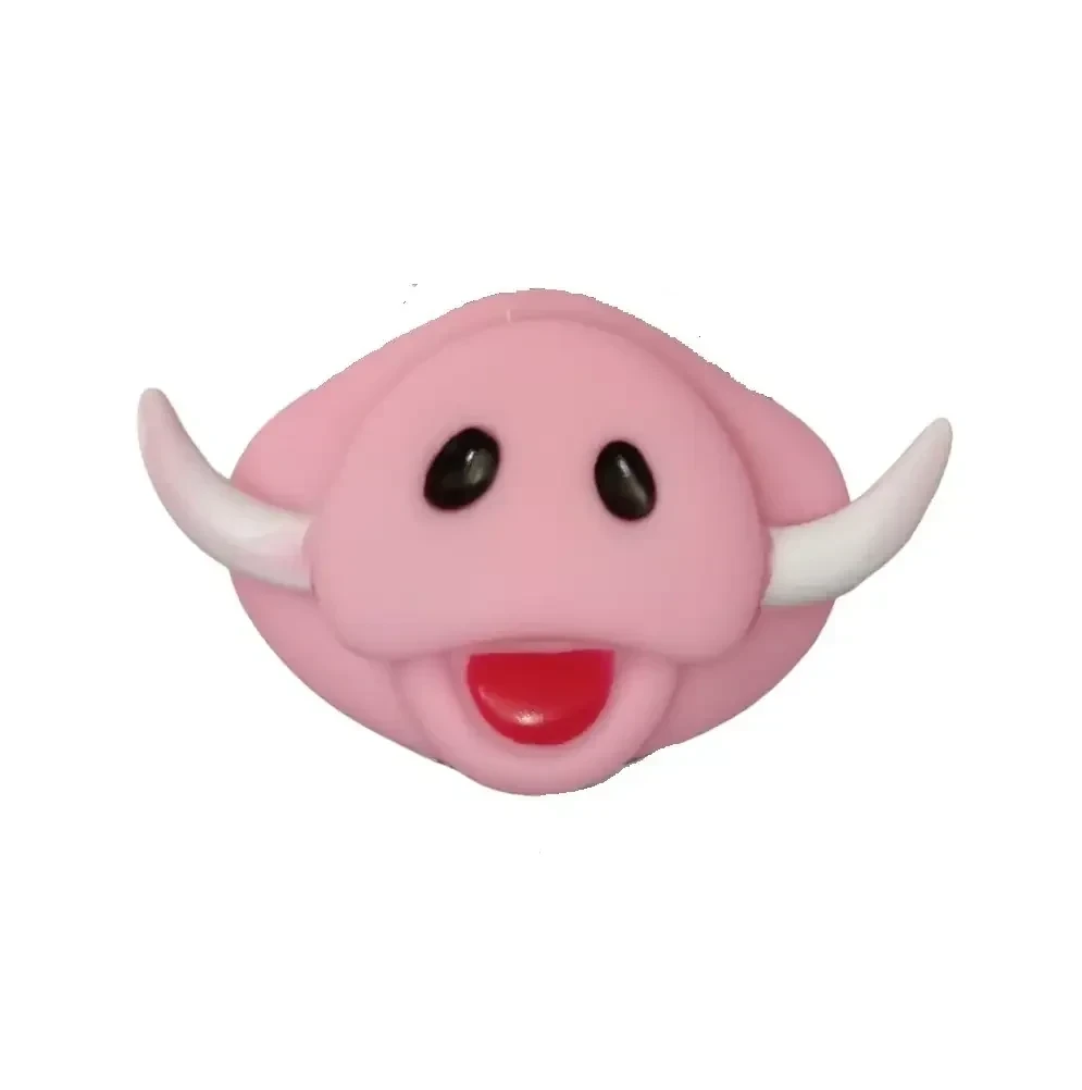 Juguete de goma chupón chanchito