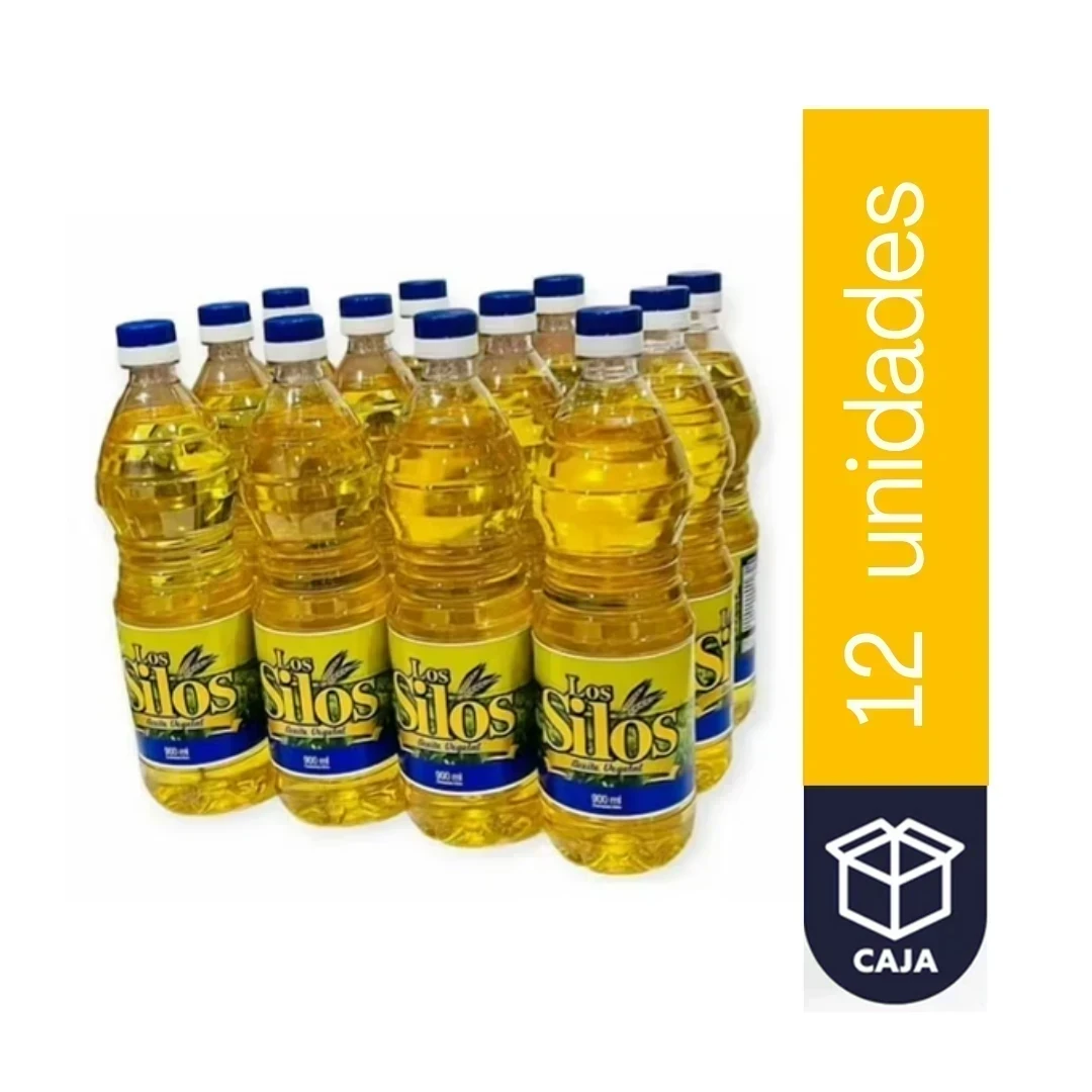 ACEITE LOS SILOS VEGETAL 12X900cc